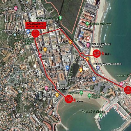 Atico Nuevo Con Terraza Peniscola Apartment Luaran gambar